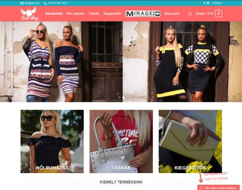 weboldal készítés